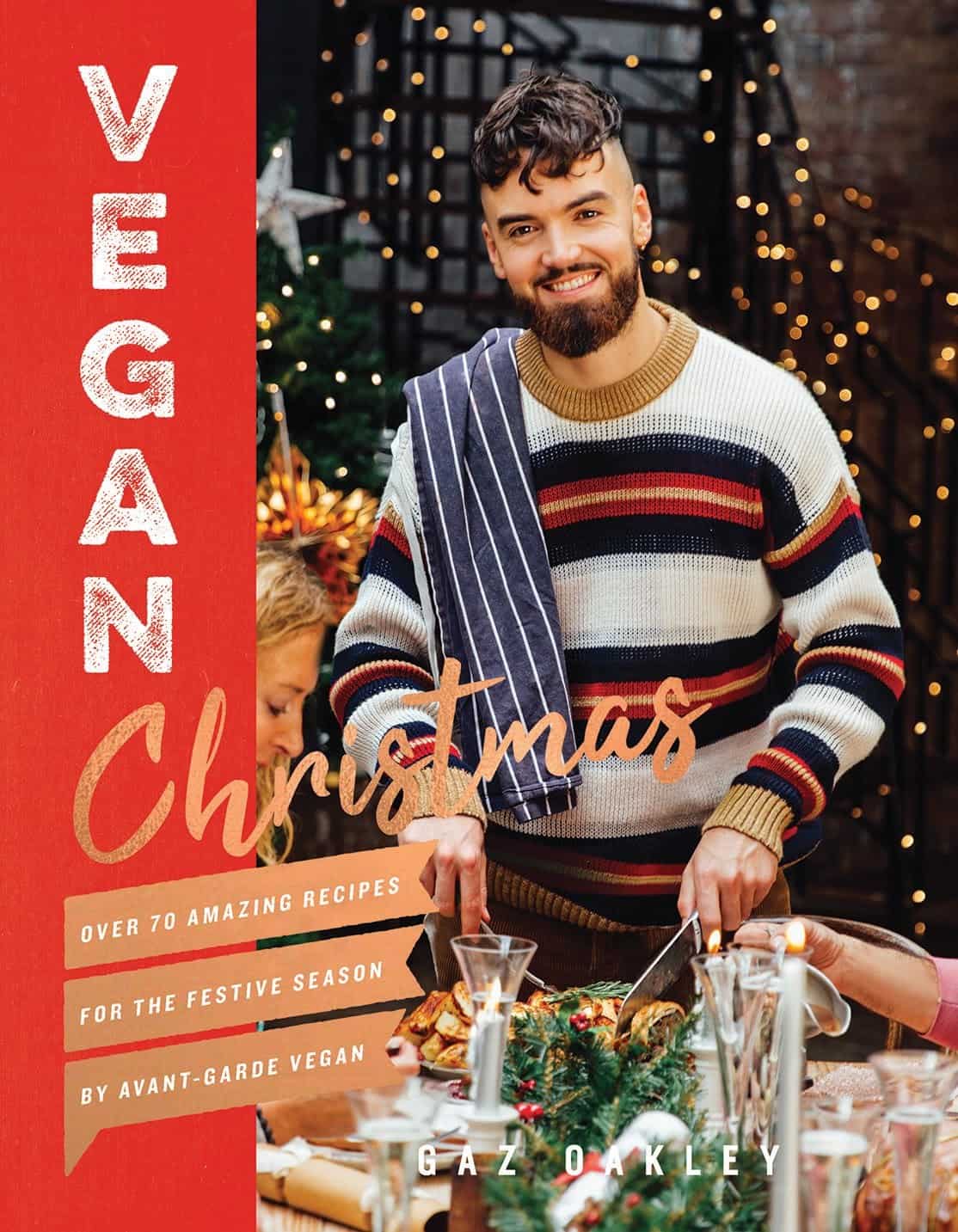 gaz oakley christmas vegan cookbook