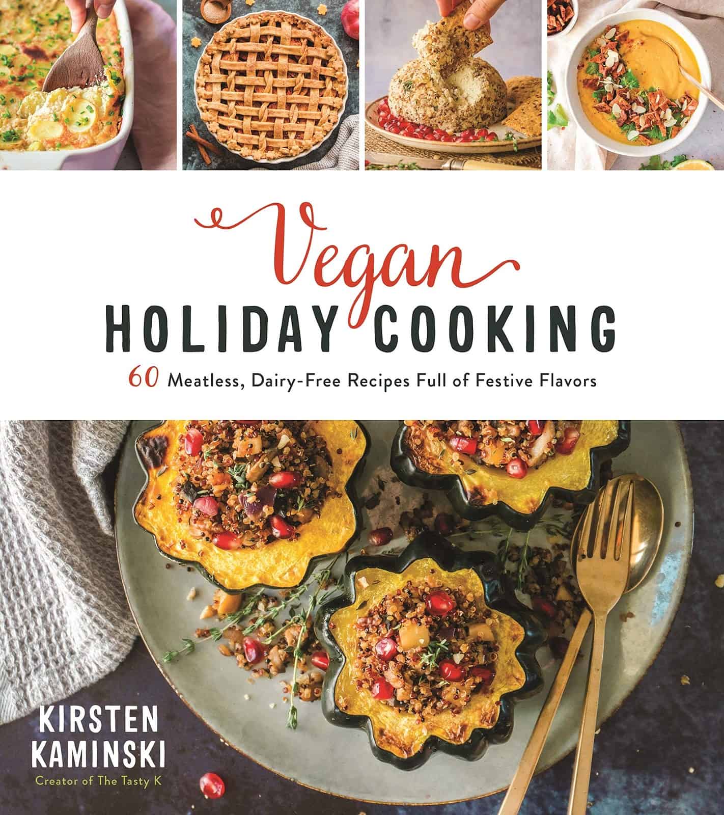 kirsten kaminski vegan christmas cookbook