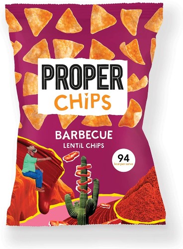 proper chips barbecue flavour
